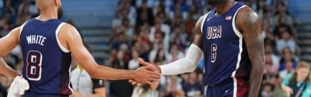 乐鱼体育登录-最稳的还是39岁詹皇！美国男篮真核亮剑秀妙传